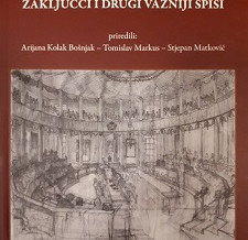 Hrvatski Sabor 1861., zaključci i drugi važniji spisi