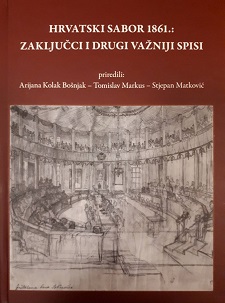 Hrvatski Sabor 1861., zaključci i drugi važniji spisi