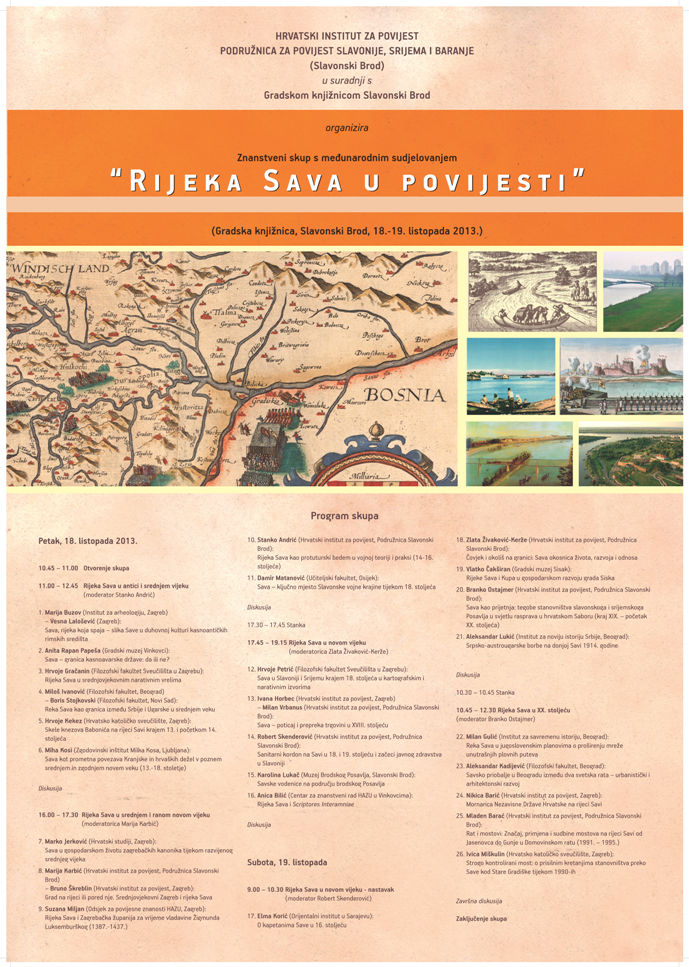 Rijeka Sava u povijesti