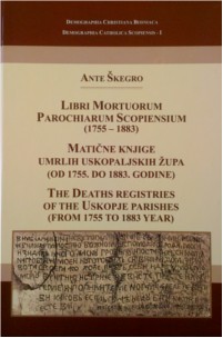 The Deaths registries of the Uskoplje parishes