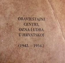 (Hrvatski) Obavještajni centri, Ozna i Udba u Hrvatskoj (1942. – 1954.)